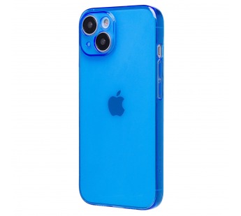 Чехол-накладка - SC344 для "Apple iPhone 15" (transparent/blue) (232015)#2019079