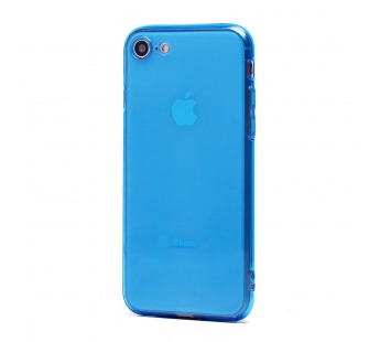 Чехол-накладка - SC344 для "Apple iPhone 7/8/SE 2022" (transparent/blue) (232075)#2019045