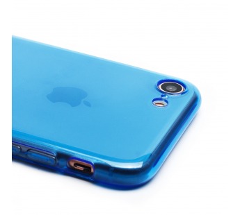 Чехол-накладка - SC344 для "Apple iPhone 7/8/SE 2022" (transparent/blue) (232075)#2056140