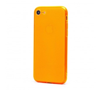 Чехол-накладка - SC344 для "Apple iPhone 7/8/SE 2022" (transparent/orange) (232072)#2019047