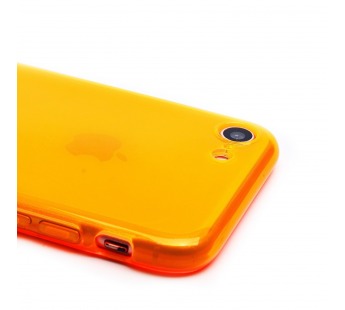 Чехол-накладка - SC344 для "Apple iPhone 7/8/SE 2022" (transparent/orange) (232072)#2056138