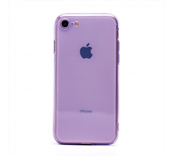 Чехол-накладка - SC344 для "Apple iPhone 7/8/SE 2022" (transparent/violet) (232074)#2019050