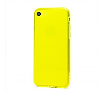 Чехол-накладка - SC344 для "Apple iPhone 7/8/SE 2022" (transparent/yellow) (232071)#2019053