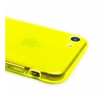 Чехол-накладка - SC344 для "Apple iPhone 7/8/SE 2022" (transparent/yellow) (232071)#2055938