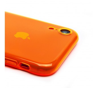 Чехол-накладка - SC344 для "Apple iPhone XR" (transparent/orange) (232067)#2055943