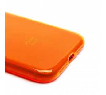 Чехол-накладка - SC344 для "Apple iPhone XR" (transparent/orange) (232067)#2055944