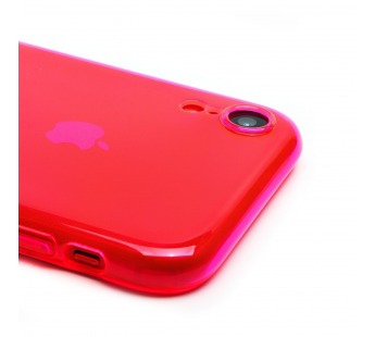 Чехол-накладка - SC344 для "Apple iPhone XR" (transparent/pink) (232068)#2055946