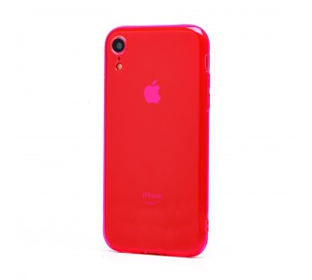 Чехол-накладка - SC344 для "Apple iPhone XR" (transparent/pink) (232068)#2019059