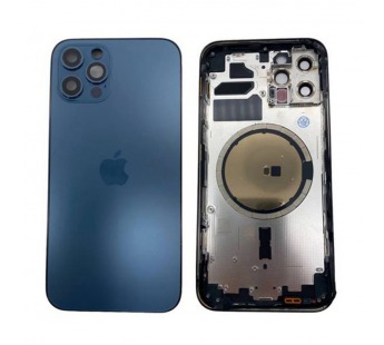 Корпус iPhone 12 Pro (Оригинал 100% Снятый) Синий (Без комплекта)#2074721