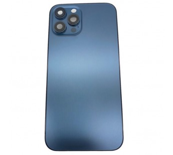 Корпус iPhone 12 Pro Max (Оригинал 100% Снятый) Синий (Без комплекта)#2020963