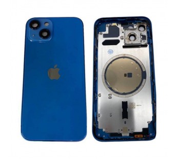 Корпус iPhone 13 (Оригинал 100% Снятый) Синий (Без комплекта)#2021460