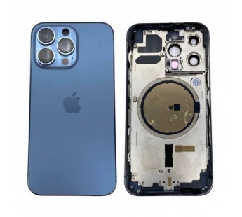 Корпус iPhone 13 Pro (Оригинал 100% Снятый) Голубой (Без комплекта)#2074726