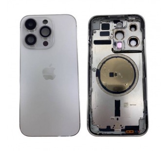 Корпус iPhone 14 Pro (Оригинал 100% Снятый) Белый (Без комплекта)#2074609
