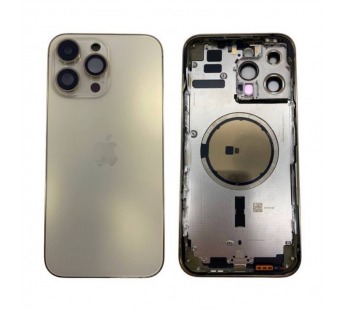 Корпус iPhone 14 Pro Max (Оригинал 100% Снятый) Золото (Без комплекта)#2074603