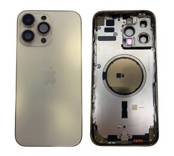 Корпус iPhone 14 Pro Max (Оригинал 100% Снятый) Золото (Без комплекта)#2137410
