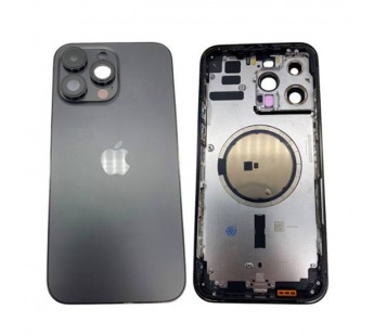 Корпус iPhone 14 Pro Max (Оригинал 100% Снятый) Черный (Без комплекта)#2074598
