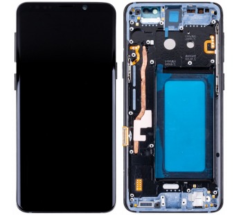 Дисплей для Samsung Galaxy S9 (G960F) модуль с рамкой Черный - (In-Cell)#2080566