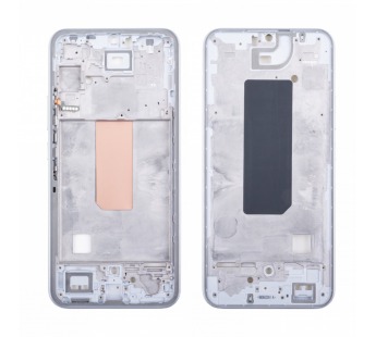 Рамка дисплея для Samsung Galaxy A34 5G (A346B) Серебро (возможен дефект ЛКП)#2079528