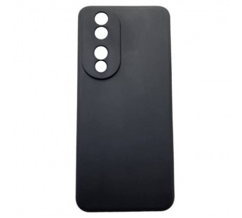 Чехол Honor 90 5G (2023) Силикон Матовый Черный#2018173