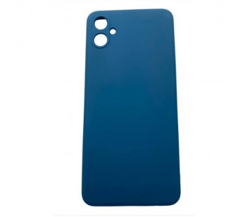 Чехол Samsung A05 (2023) Силикон Матовый Темно-Синий#2019022