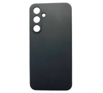 Чехол Samsung A35 5G (2024) Силикон Матовый Черный#2021761