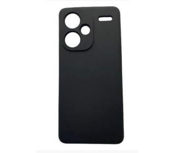 Чехол Xiaomi Redmi Note 13 Pro Plus 5G (2023) Силикон Матовый Черный#2096741