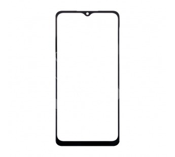 Стекло для переклейки Samsung Galaxy A02 (A022G) в сборе с OCA пленкой Черный - OR (Mitsubishi)#2087289