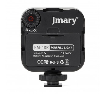 Видеосвет Jmary FM-48R (black) (232694)#2134740