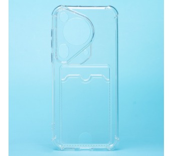 Чехол-накладка - SC278 с картхолдером для "Huawei Pura 70 Ultra Global" (transparent) (232869)#2134059