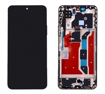 Дисплей для Huawei Nova 10 SE (BNE-LX1)/11 SE/12 SE в рамке + тачскрин (черный) (100% LCD)#2069290