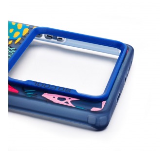 Чехол-накладка - PC094 для "Infinix Note 40 Pro" (узоры) (transparent/black) (233827)#2094418