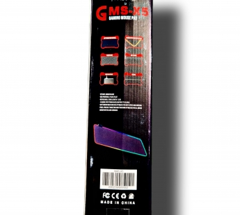 Коврик для мыши и клавиатуры с RGB подсветкой 800x300х4, DiForce, черный#2015954