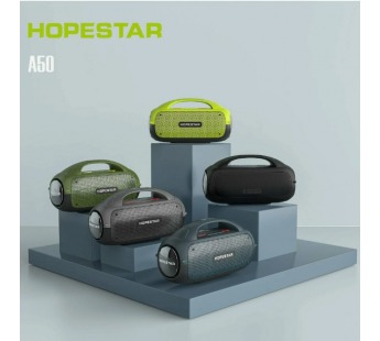 Колонка беспроводная  HOPESTAR A50 PARTY 80W, (USB,FM,TF card)  цвет красный#2016102