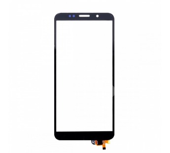 Стекло для переклейки Huawei Y5 2018/Y5 Prime 2018/Y5 Lite 2018/Honor 7A (DUA-L22/DRA-L21/DRA-LX2/DRA-LX5) в сборе с тачскрином и OCA пленкой Черный - OR (Mitsubishi)#2105808