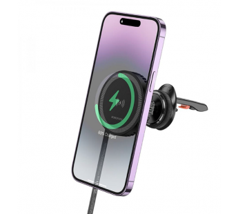 Автомобильный держатель для телефона BOROFONE BH207 Magnetic,Wireless#2018505
