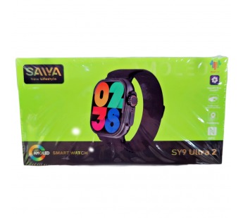 Смарт-часы SAIYA SY9 ULTRA2, (AMOLED) серебристые#2142984