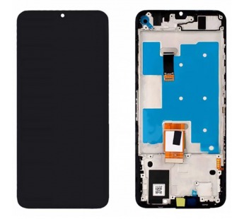 Дисплей для Huawei Honor X7a/ X7a Plus в рамке + тачскрин (черный) 100%#2070071