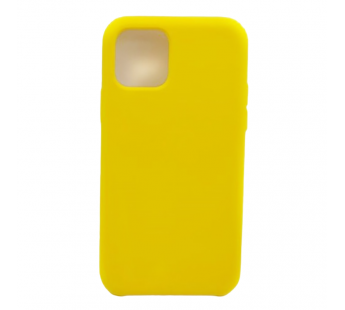 Чехол iPhone 11 Pro Silicone Case №55 с Лого в упаковке Ярко-Желтый#2029232