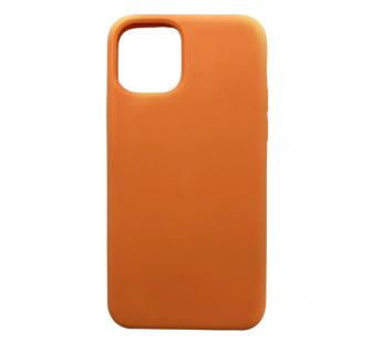 Чехол iPhone 11 Pro Silicone Case №56 с Лого в упаковке Светло-Оранжевый#2029231