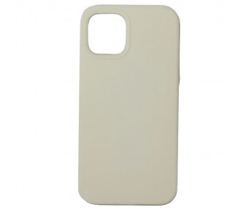 Чехол iPhone 12 Mini Silicone Case Full/с Лого №11 в упаковке Античный белый#2021010