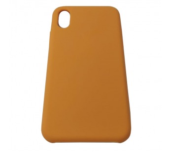 Чехол iPhone X/XS Silicone Case №56 с Лого в упаковке Светло-Оранжевый#2020557
