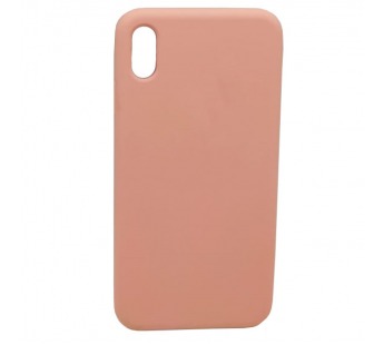 Чехол iPhone XS Max Silicone Case №12 с Лого в упаковке Розовый#2020558