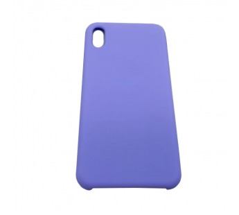 Чехол iPhone XS Max Silicone Case №41 с Лого в упаковке Светло-Фиолетовый#2020559