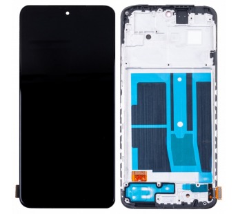 Дисплей для Xiaomi Redmi Note 12S (23030RAC7Y) модуль с рамкой Черный - (OLED)#2080639