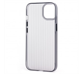 Чехол-накладка - PC089 для "Apple iPhone 14/iPhone 13" (matte transparent/black) (231827)#2083315