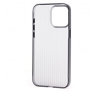 Чехол-накладка - PC089 для "Apple iPhone 15 Pro Max" (matte transparent/black) (231787)#2083380