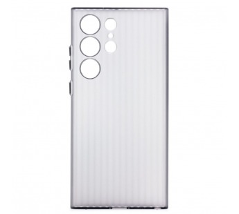 Чехол-накладка - PC089 для "Samsung Galaxy S23 Ultra" (matte transparent/black) (231875)#2025078