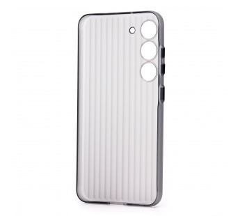 Чехол-накладка - PC089 для "Samsung Galaxy S23" (matte transparent/black) (231891)#2083394