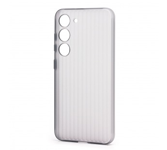 Чехол-накладка - PC089 для "Samsung Galaxy S23" (matte transparent/black) (231891)#2083395