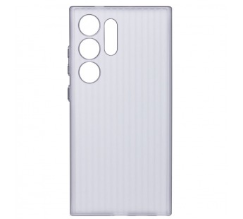 Чехол-накладка - PC089 для "Samsung Galaxy S24 Ultra" (matte transparent/black) (231851)#2024860